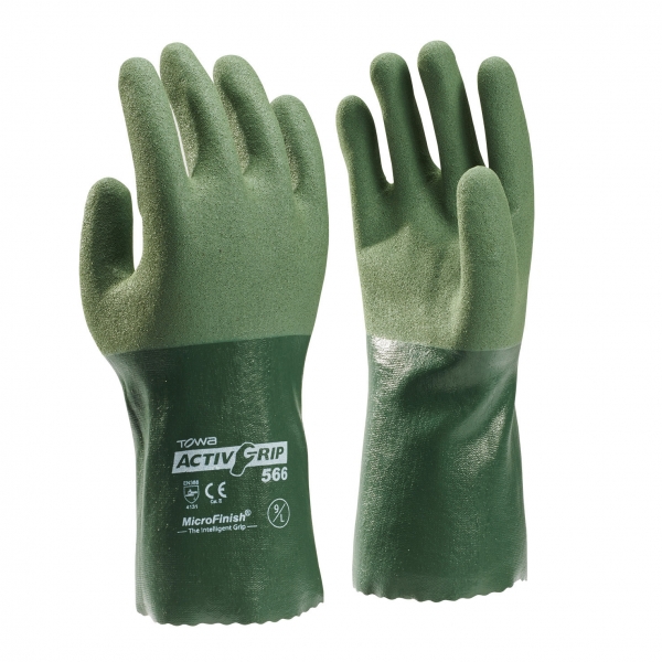 Handschoen Towa 566 Activgrip Groen